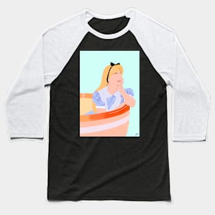 Teacup Alice Baseball T-Shirt